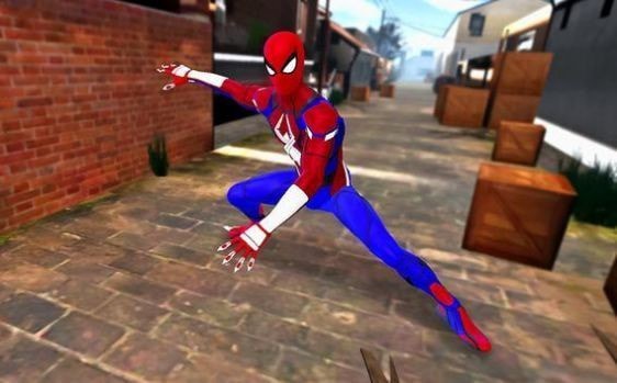 英雄蜘蛛人城市飞行Flying Spider Stickman Hero游戏2024版截图