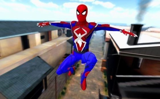 英雄蜘蛛人城市飞行Flying Spider Stickman Hero游戏2024版截图